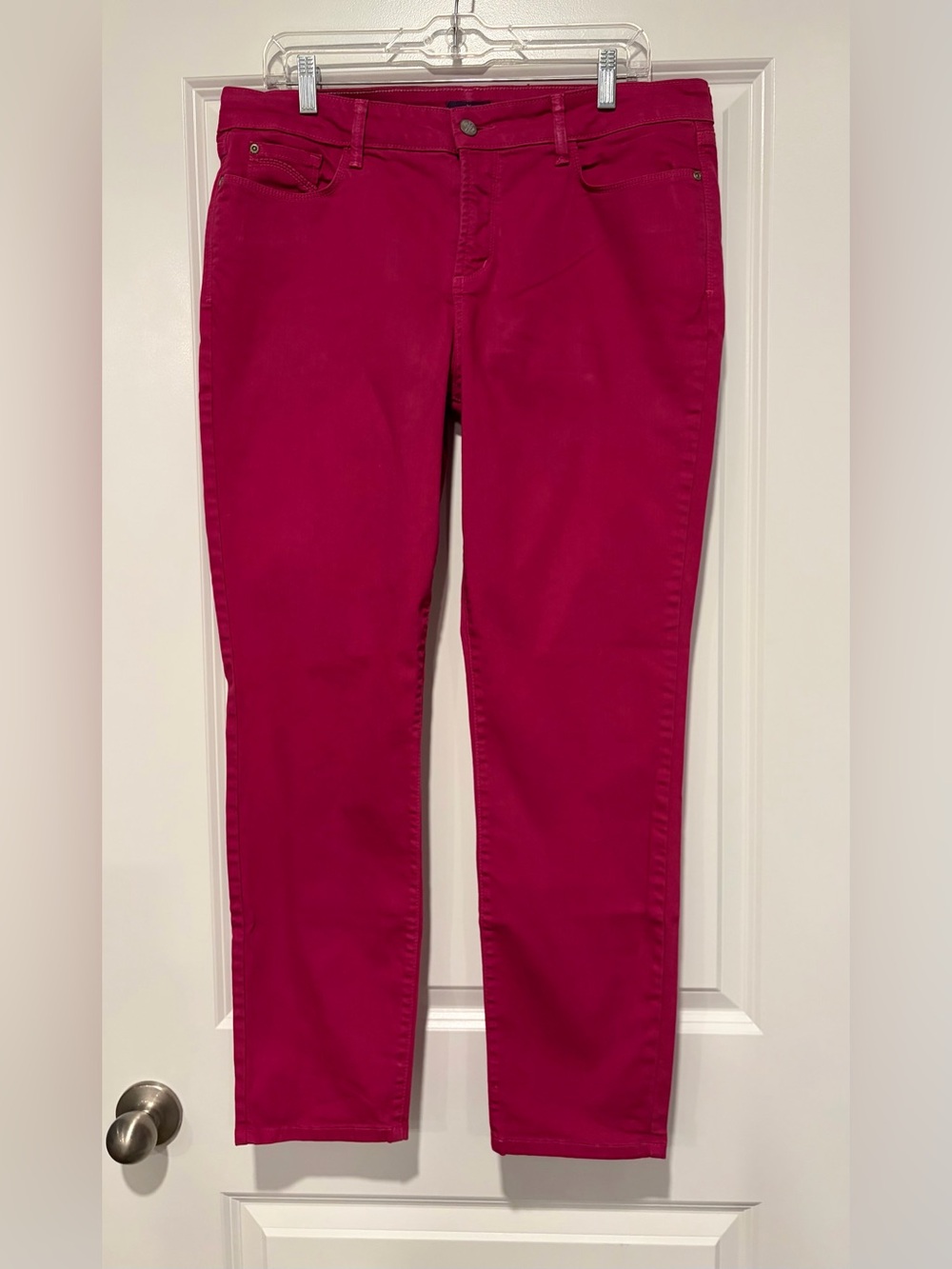 NYDJ Women's Magenta Stretch Jeans - Stylish Everyday Fit